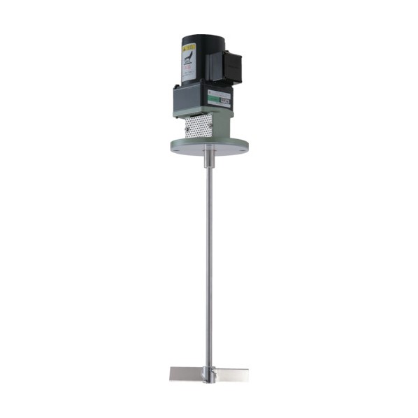 ※法人専用品※エレポン化工機 小型薬液タンク用攪拌機 40W 接液部SUS304+HRLゴムライニング KVO-4030-HRL-2TO 1点｜DIY FACTORY ONLINE SHOP