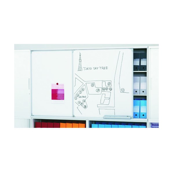 ※法人専用品※プラス 24637)スライドボード鍵なし SW-C42B 1点｜DIY FACTORY ONLINE SHOP