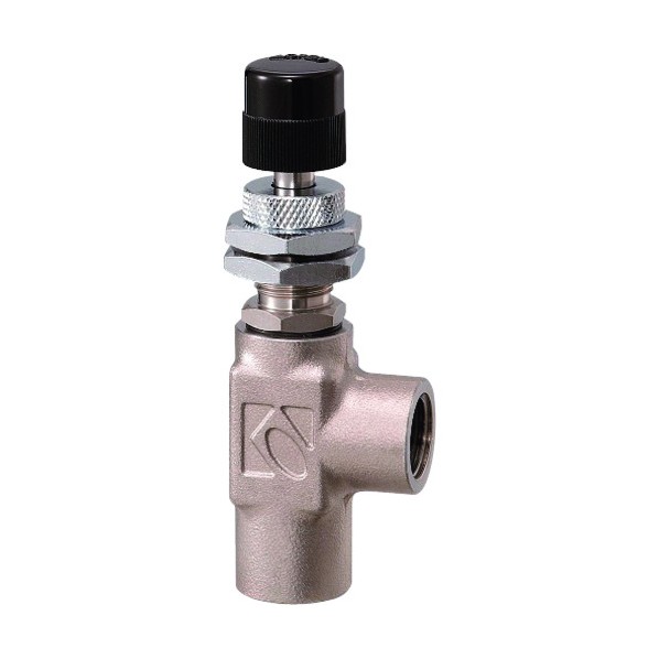 コフロック 精密ニードルバルブ MODEL 2412 SERIES 2412-L-B-1/4-H2-0.1MPA-1L/MIN 1点