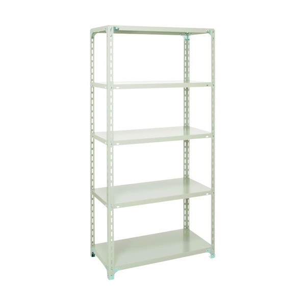 ※法人専用品※大阪製罐 軽量物品棚(120kgタイプ) 間口1200×奥行600×高さ1800mm A1-6435 1点