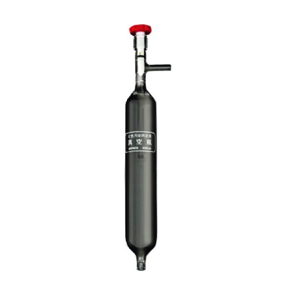 東京硝子器械 真空びん 大気ガス採集用 500mL 244-80-28-05 1点