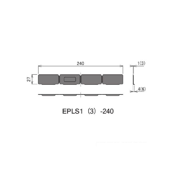 ※法人専用品※タナカ 調整板 EPLS-3-240(3mm) BES24300 200枚