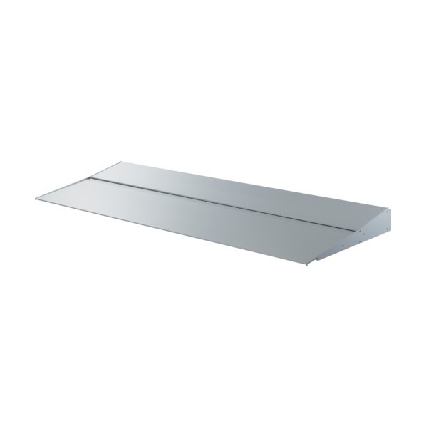 ※法人専用品※ダイケン アルミ庇 RSバイザー RS-MS50 ブラケットピース仕様 500×2000 シルバー RSMS50P20S 1点
