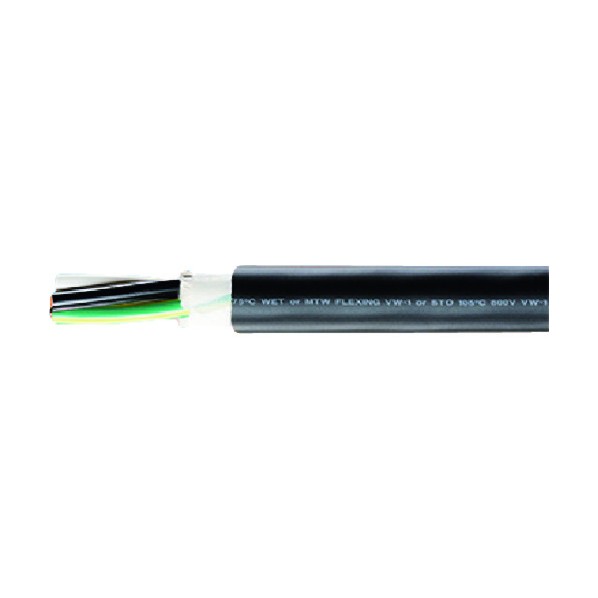 太陽ケーブルテック 電気機器電源用コード STO(A)/TC LF 10M STO(A)/TC 4X2AWG-10 1点