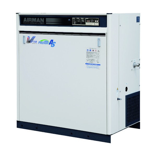 ※法人専用品※北越工業 スクリューコンプレッサ ドライヤ付 15KW SAS15VD-E 1点｜DIY FACTORY ONLINE SHOP