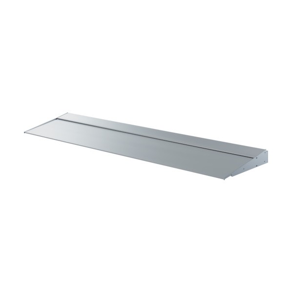 ※法人専用品※ダイケン アルミ庇 RSバイザー RS-MS35 ブラケット通し仕様 350×1000 シルバー RSMS35F10S 1点