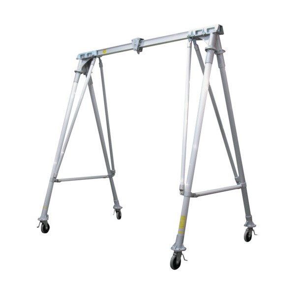 江崎機械工業 アルミ合金製門型クレーンM型(ベーシックタイプ) 定格荷重1000kg M25-SS25-LF-1000 1点