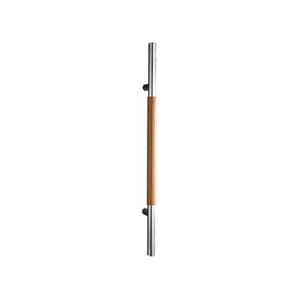 神栄ホームクリエイト ドアハンドル 竹集成材 700mm 鏡面/ブラウン GHBS1206-25BR-7 1組|DIY FACTORY ONLINE SHOP
