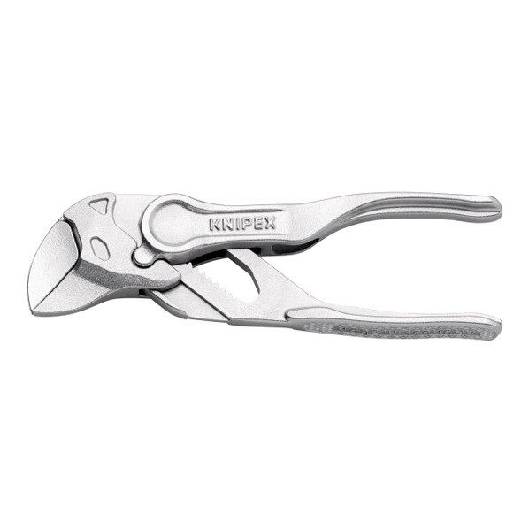 クニペックス プライヤーレンチ エンボス加工グリップ 100mm 8604-100BK 1丁