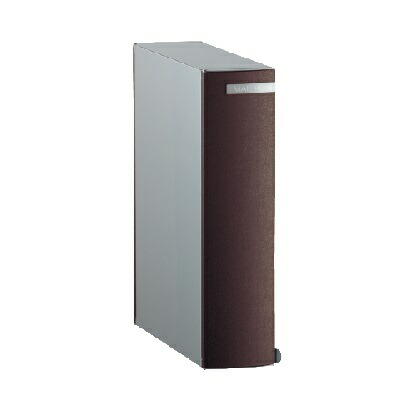 ユニソン リーダ ムント 右開きタイプ 後出し W100×H390×D374mm レザーブラウン 322702210 1個