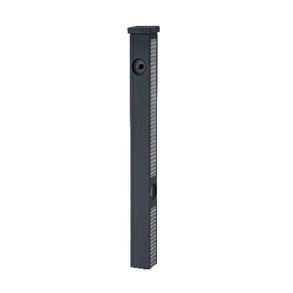 ユニソン(UNISON) ファミエンテスマート 2口 左右仕様 ダークグレー 600121310 1個|DIY FACTORY ONLINE SHOP