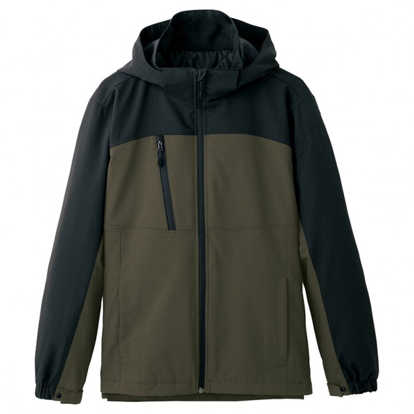 アイトス 原着ストレッチウォッシャブル軽防寒ジャケット（男女兼用） 6L 025カーキ 10316 1枚