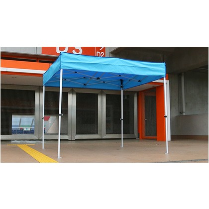 ※法人専用品※さくらコーポレーション かんたんてんと3メッシュタイプ平屋根(スチール&アルミ複合フレーム) 1.2m×1.2m ブルー KA/1212WMF 1|DIY FACTORY ONLINE SHOP