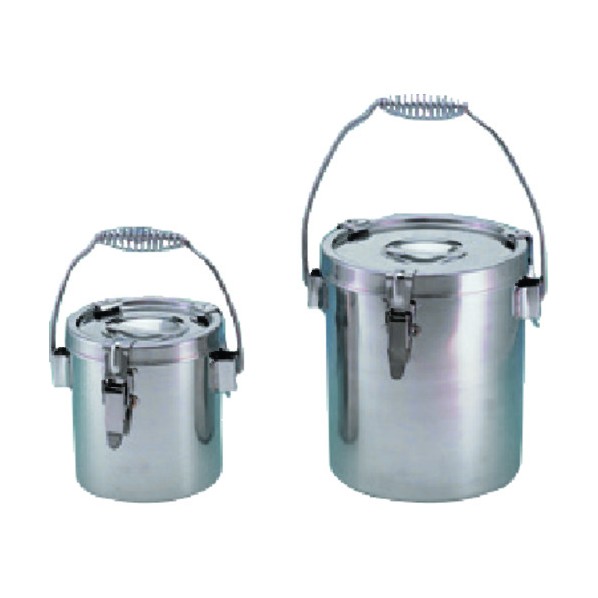 東京硝子器械 密閉缶運搬用 SUS304 10L手提付 419-32-21-06 1点