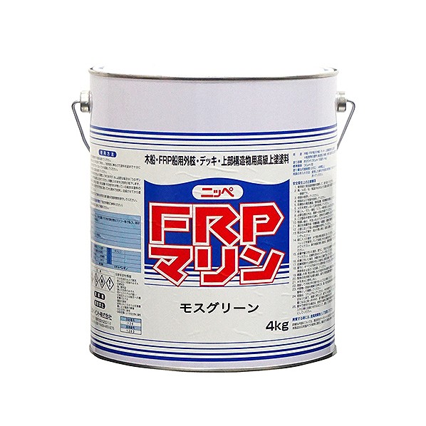 日本ペイントマリン FRPマリン 4kg モスグリーン 1缶|DIY FACTORY ONLINE SHOP