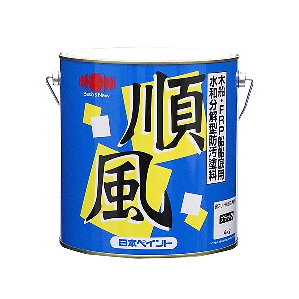 日本ペイントマリン ジュンプウ ブラック ４Ｋ ブラック 4kg 1缶
