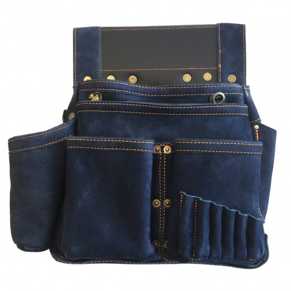 ふくろ倶楽部 朱雀 ヌバック六型「INDIGO」 SZN-836NV 1個