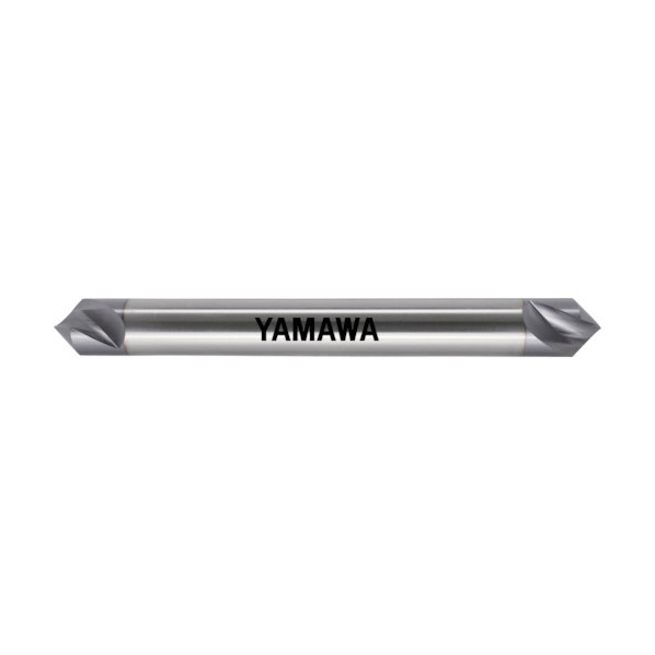 ヤマワ ロングシャンクコーティングポイントドリル PE-90° PE-QL V L150 10X3X90° PE-QL-V150-10X3 1点