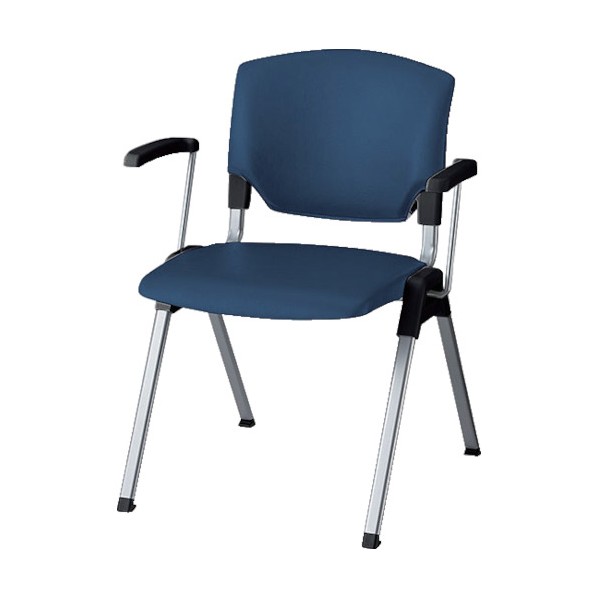 ※法人専用品※ナイキ 会議用チェアー E473F-1-BL 1点|DIY FACTORY ONLINE SHOP