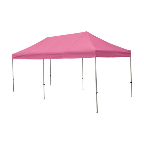 ※法人専用品※さくらコーポレーション かんたんてんと 3.0m×6.0mスチール\u0026アルミ複合フレーム ピンク KA/8W-P 1点