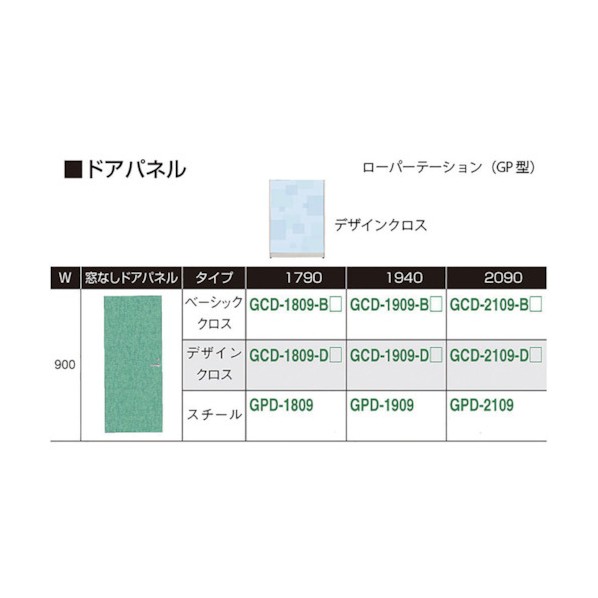 ナイキ 窓なし部屋の入り口ダイアログボックス ひな型 GCD-1909-D 1点