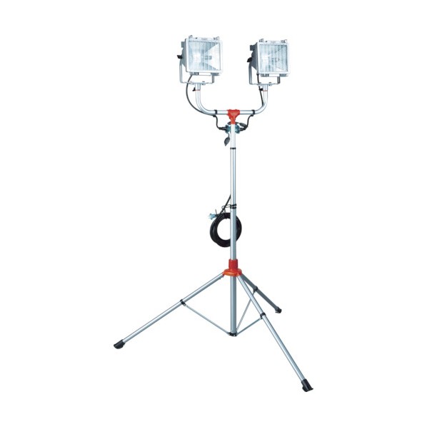 ハタヤ 防雨型照明ランプ付ハロゲン点火装置 300W×2灯 100V電話線5m 405 x 1120 x 230 粍 PHCX-305N 1点