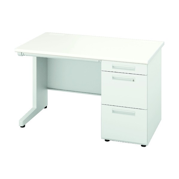 ※法人専用品※ナイキ 片袖デスク 1100&times;700&times;720 XEDH117G-WH 1点｜DIY FACTORY ONLINE SHOP