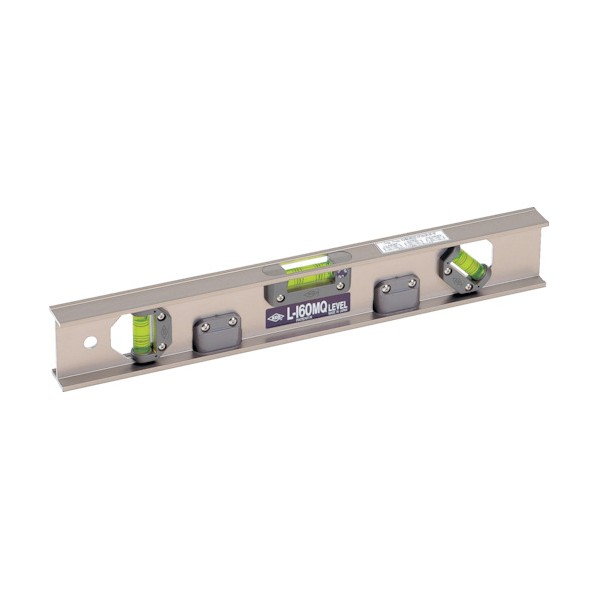 アカツキ マグネット付きアルミレベル水平器 2000mm L-160MQ 1|DIY FACTORY ONLINE SHOP