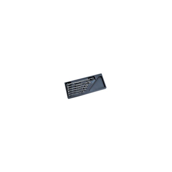KTC ネプロス ストレートスタンダードヘックスめがねレンチセット(6本組) NTM106H 1本組