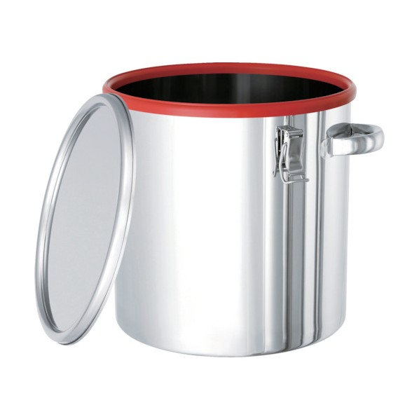 日東金属工業 日東　カラーパッキン付密閉容器（赤）５０Ｌ CTH-DRE-39H
