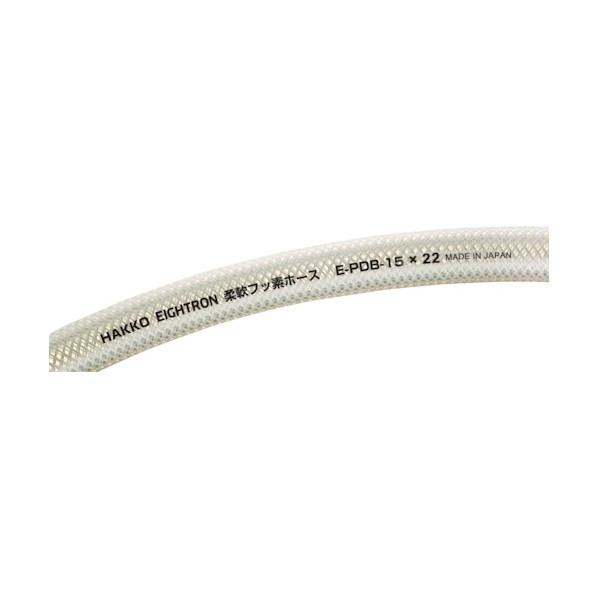 ※法人専用品※八興販売 柔軟フッ素ホース32&times;4120m E-PDB-32-20 1｜DIY FACTORY ONLINE SHOP
