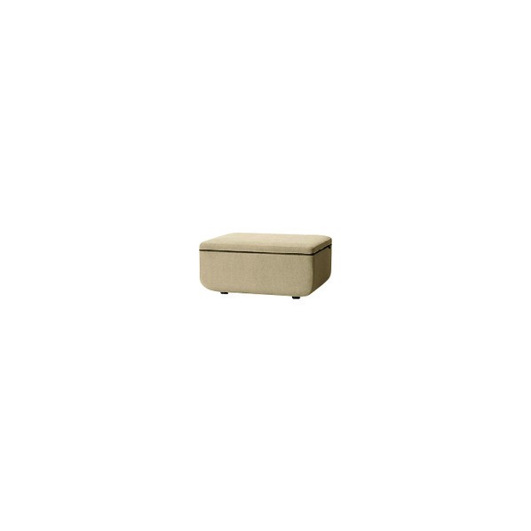 プラス 33908)WF ソファ 1人掛ワイド背なし LS-WFS04S BE 1点