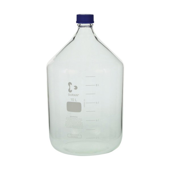 柴田科学 耐熱ねじ口びん 青キャップ付 10000mL 10L 017200-10000 1個｜DIY FACTORY ONLINE SHOP
