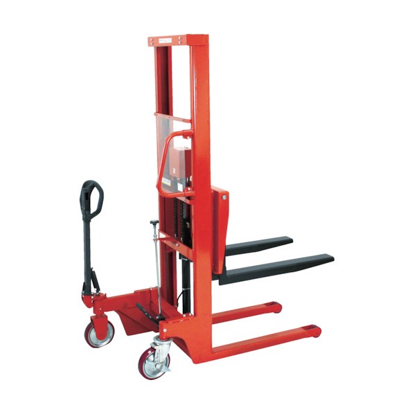 ※法人専用品※トラスコ コゾウリフター 足踏み油圧式 1000kg フォーク高さ800 BEA-H1000-8 1点｜DIY FACTORY ONLINE SHOP