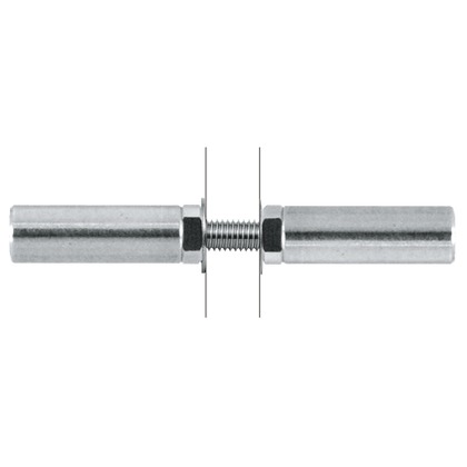 Asano ターミナル接続金具 カバー付用　水平連結部　(左ねじ) 8 AK15409CL