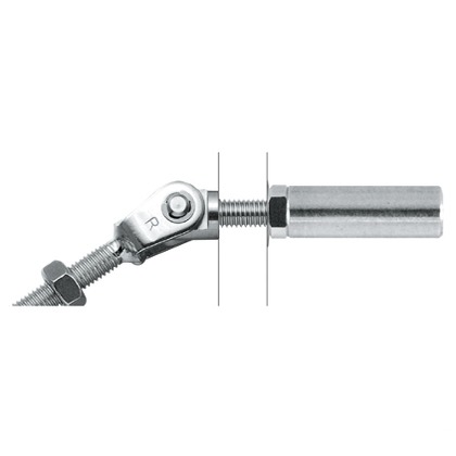 Asano ターミナル接続金具 カバー付用　階段-水平連結部　(右ねじ) 3 AK15415C