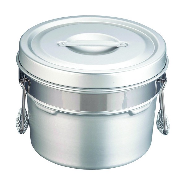 オオイ金属 アルマイト段付二重食缶 245-R (6l) (6l) ASY74245 1個