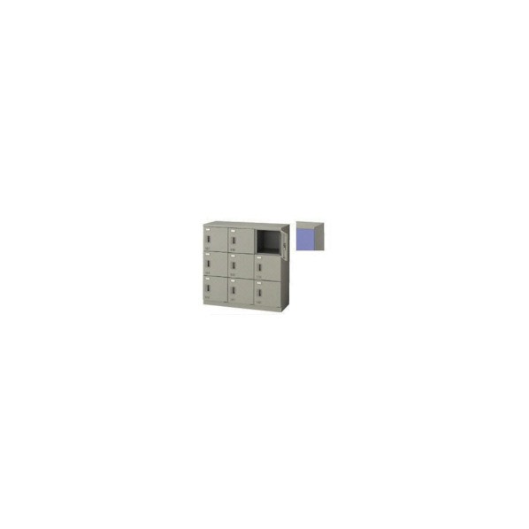 ナイキ SL9人用(錠付) SL0909K-9-BL 1点 インテリア・寝具・収納-オフィス収納-オフィス家具