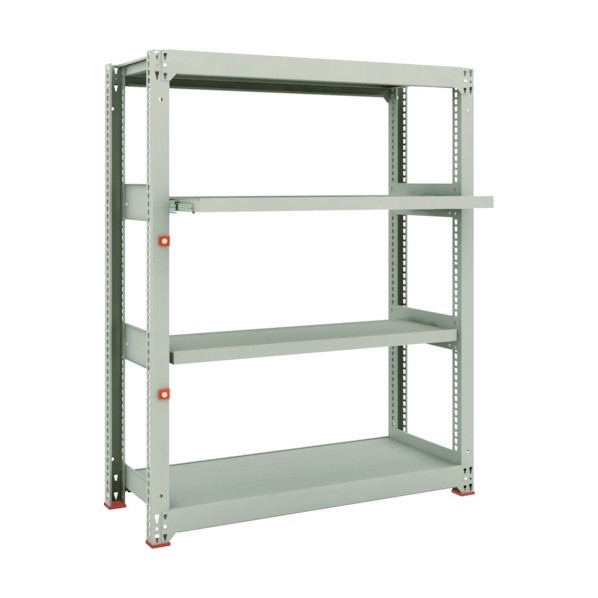 トラスコ M3型中量棚 1200X471XH1500 2段 スライド2段 単体 M3-5452M2 1台｜DIY FACTORY ONLINE SHOP