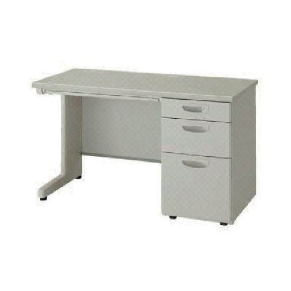 ナイキ 片袖勉強机2段 NED107A-AWH 1点 オフィス家具-オフィスデスク-インテリア・寝具・収納