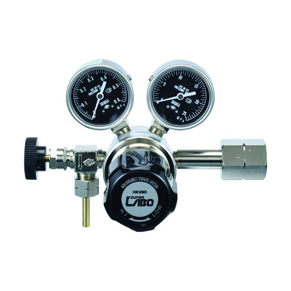 日酸TANAKA 分析・研究向け圧力調整器 S-LABOII 入口高圧用、ボンベ用LAB1-1625V QAN96005 1点|DIY FACTORY ONLINE SHOP
