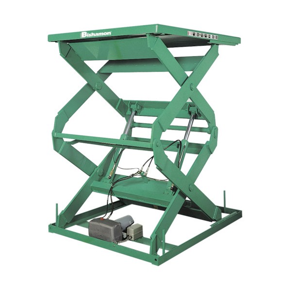 ※法人専用品※ビシャモン テーブルリフト 1TON 均等荷重1000kg 揚程1800mm 2X11214B 1点|DIY FACTORY ONLINE SHOP
