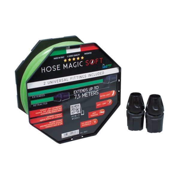 euroequipe社 idroeasy マジックソフトホース 13.5X18mm 50m 225 x 220 x 245 mm MS1350GN 1|DIY FACTORY ONLINE SHOP