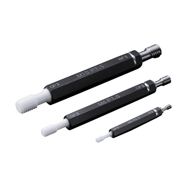 アイゼン セラミックねじプラグゲージ SPZ GPWP2 通り止り(工作用) M6X1.0 SPZ-M6P1.0-GPWP2 1点｜DIY FACTORY ONLINE SHOP