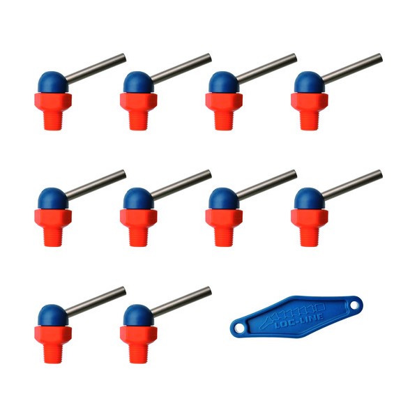 ノガ 1/8CT HPTノズル φ4.1x31.8mm ねじ付 x10ケ NL79025 10個｜DIY FACTORY ONLINE SHOP
