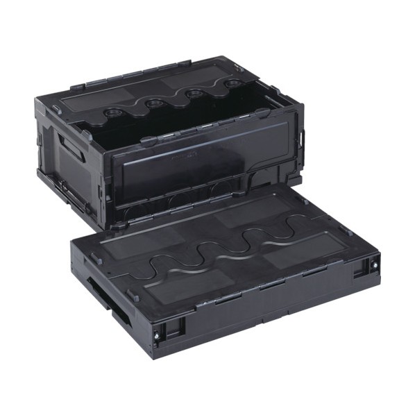 岐阜プラスチック工業 導電性折りたたみコンテナーＣＦ－Ｓ３１Ａ黒 CFE-S31A-BK 1