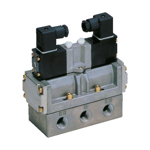 CKD パイロット式5ポート弁セレックスバルブ 4F420-10-B-DC24V 1|DIY FACTORY ONLINE SHOP