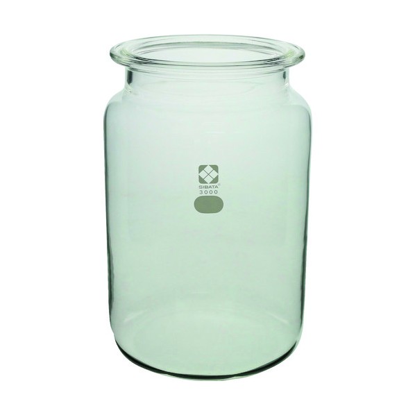 柴田科学 セパラブルフラスコ 円筒形 バンド式 120mm 3000mL 005920-3000 1個