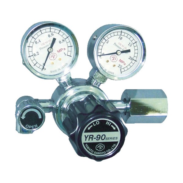 ヤマト産業 汎用小型圧力調整器ＹＲ－９０（バルブ付） YR-90-R-13N01-2210-HE 1