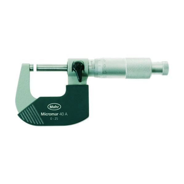 マール マイクロメータ４０Ａ０～２５ｍｍ（４１３４０００） 40A0-25 1｜DIY FACTORY ONLINE SHOP
